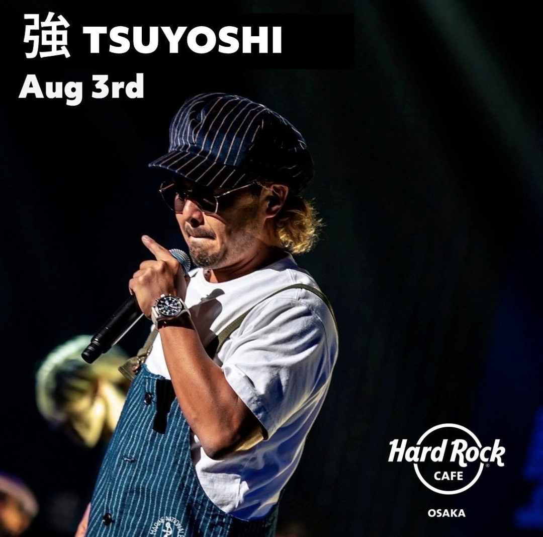 【LIVE出演】ハードロックカフェ大阪（25.8.3）